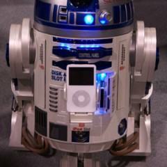 Vídeo do R2-D2 com Projetor e Dock para iPod!