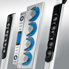 Quattro 4 CD Changer com Dock para iPod