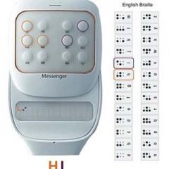 Touch Messenger, um celular para mensagens em Braille