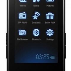 Samsung YP-P2, Player Touchscreen com Bluetooth