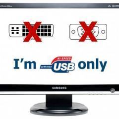 SyncMaster 940UX: Até 6 Monitores Conectados pela USB