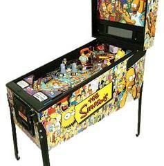 Pinball Party Machine dos Simpsons