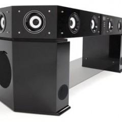 Sound Stage X1, Uma Mesa de Home Theater para Preguiçosos