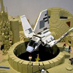 Um Porto Espacial feito com Lego!