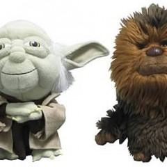 Bonecos de Pelúcia Star Wars com Cabeças Gigantes