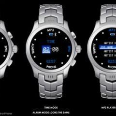 Mockups do Relógio Tag Heuer com Celular e MP3