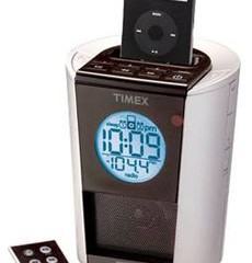 Relógio da Timex com Alarme Duplo e Dock para iPod