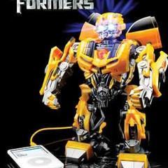 Um Robô Transformers para o seu iPod