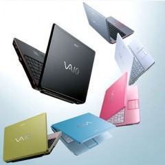 Sony Lança Seis Novas Cores da Linha Vaio C