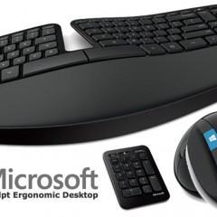 Novos Teclado e Mouse Ergonômicos da Microsoft: Sculpt Ergonomic Desktop