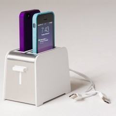 Foaster, um dock em formato de torradeira para o iPhone 5s!