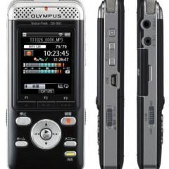 Olympus Voice-Trek DS-901, um gravador de áudio com Wi-Fi que pode ser acionado pelo smartphone
