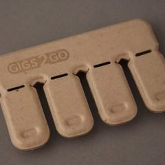 Gigs 2 Go com 4 flash drives USB destacáveis
