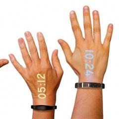 Ritot, um relógio de pulso que projeta as horas na sua mão