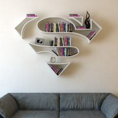 Estas estantes de super-heróis são perfeitas para a casa de qualquer geek!