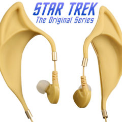 Fones de Ouvido com Orelhas Vulcanas do Sr. Spock (Star Trek)