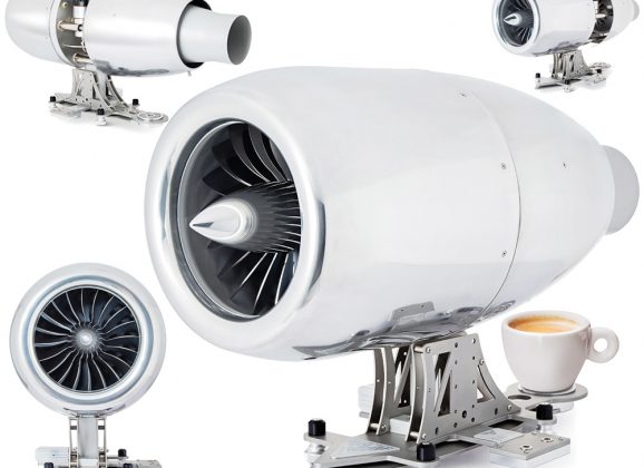 Máquina de café expresso Jet Engine custa 15 mil dólares!