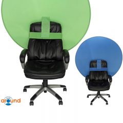 Tela Verde (Green Screen) “The Big Shot” para Cadeiras Vai Incrementar sua Videoconferência