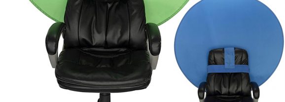 Tela Verde (Green Screen) “The Big Shot” para Cadeiras Vai Incrementar sua Videoconferência