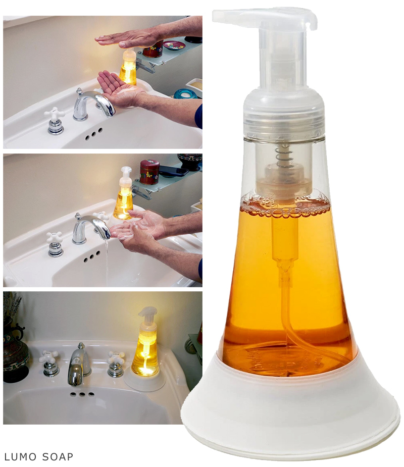 Lumo Soap Saboneteira com LED que indica o tempo recomendado para lavar as mãos contra o COVID-19 miniatura