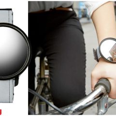 Espelho de Pulso “Bike Watcher Mirror” para Andar de Bicicleta sem Pontos Cegos