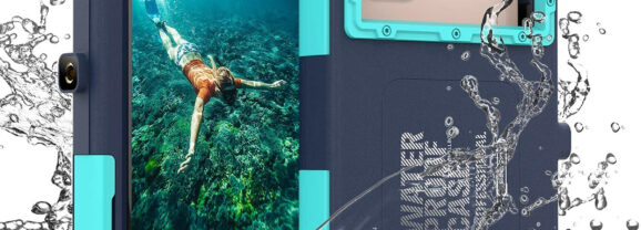 Case Shellbox Waterproof Professional para tirar fotos em águas profundas (iPhone/Galaxy)