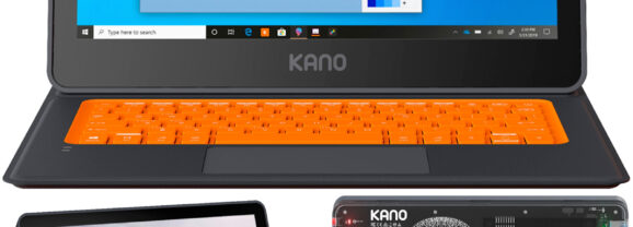 Tablet DIY Kano PC Windows 10 com Componentes que Encaixam como LEGO