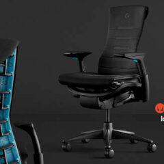 Cadeira Ergométrica “Embody Gaming Chair” da Herman Miller  e Logitech Custa mais de 10 Mil Reais!