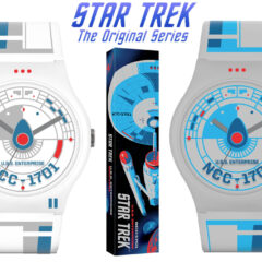 Relógios de Pulso Vannen Star Trek USS Enterprise com Arte de Tom Whalen