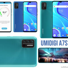 Umidigi A7S, o Smartphone que Mede a Temperatura Corporal a Distância
