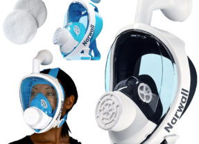 Máscara Facial Narwall Mask com Proteção Antiviral de 99.5%