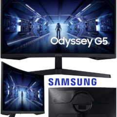 Monitor Samsung Odyssey G5 Gamer com Tela Curva de 34″