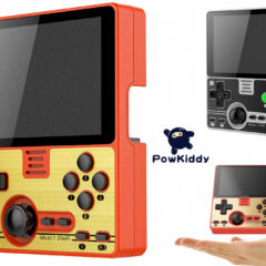 Console de Games Portátil PowKiddy RGB20 com Design Retro