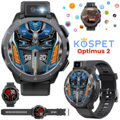 Relógio Smartwatch KOSPET Optimus 2 com Câmera de 13MP