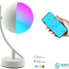 Luminária de Mesa Inteligente Newstyle RGB Smart com Design Diferente