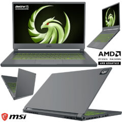 Laptop MSI Delta 15 AMD Advantage Edition Projetado para Games