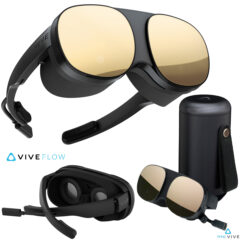 Vive Flow VR Headset da HTC com design de óculos de sol