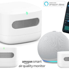 Monitor de Qualidade do Ar Alexa Amazon Smart Air