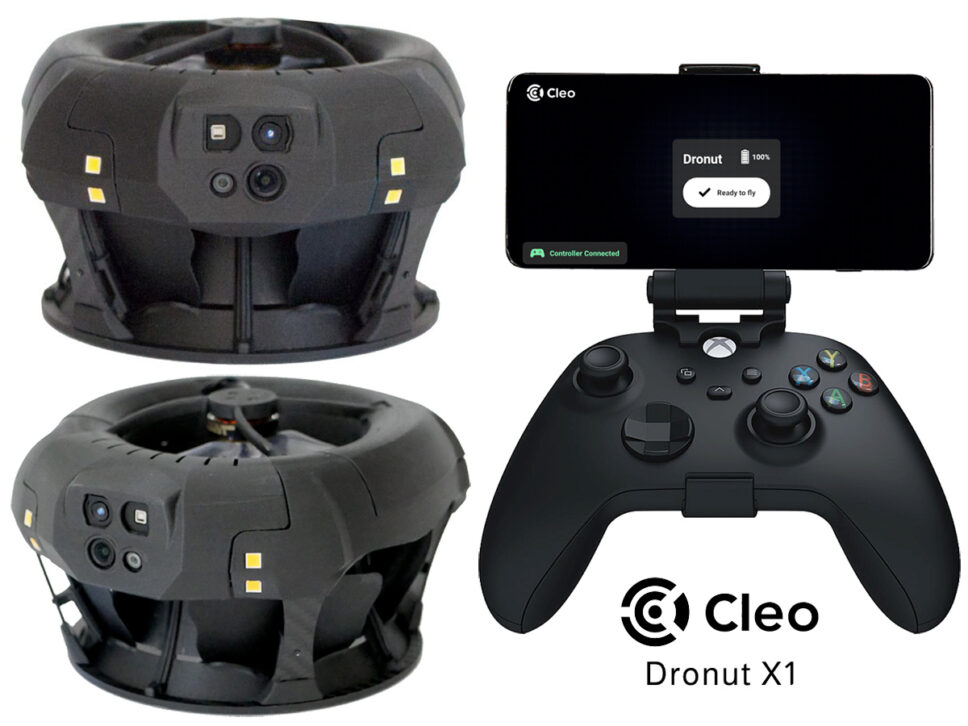Drone Cleo Robotics Dronut X1 para ambientes fechados - Digital Drops ...
