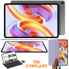 Novo Tablet Teclast T50 com tela de 11 polegadas e 7,5mm de espessura