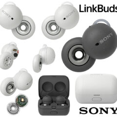 Fones de Ouvido Sony LinkBuds com design completamente diferente
