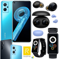 Lançamentos Realme no Brasil: smartphone Realme 9i, pulseira Band 2 e fones Buds Q2