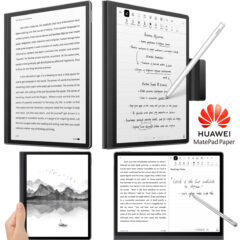 Huawei MatePad Paper, um e-reader com caneta stylus e gravador de voz
