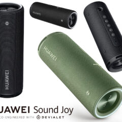 Caixa de Som Huawei Sound Joy com tecnologia da Devialet