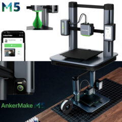 Impressora 3D AnkerMake M5 até 5 vezes mais rápida