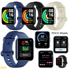 Relógio Smartwatch POCO Watch com tela de 1.6″