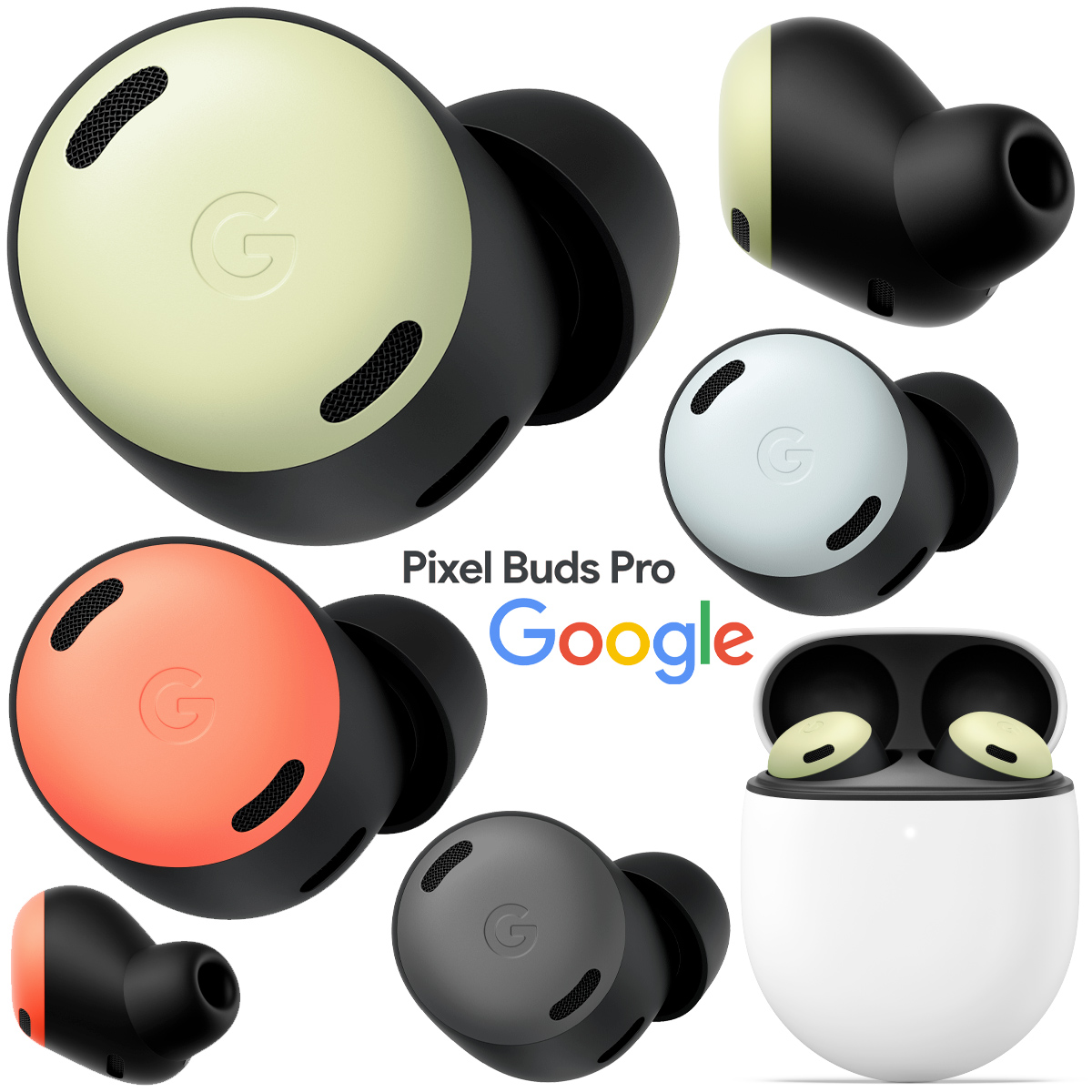 Fones Google Pixel Buds Pro com cancelamento de ruídos ativo miniatura