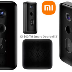 Campainha Inteligente Xiaomi Smart Doorbell 3 com vídeo 2K