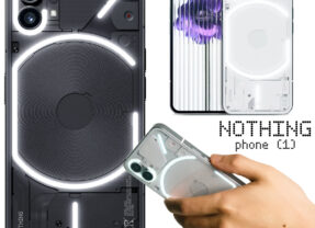 Nothing Phone (1) com traseira transparente e Glyph com mais de 900 LEDs
