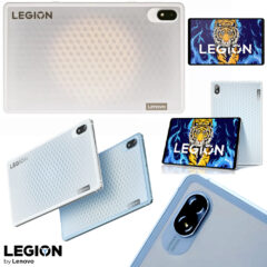 Tablet Lenovo Legion Y700 Ultimate Edition com painel traseiro indutivo que muda de cor
